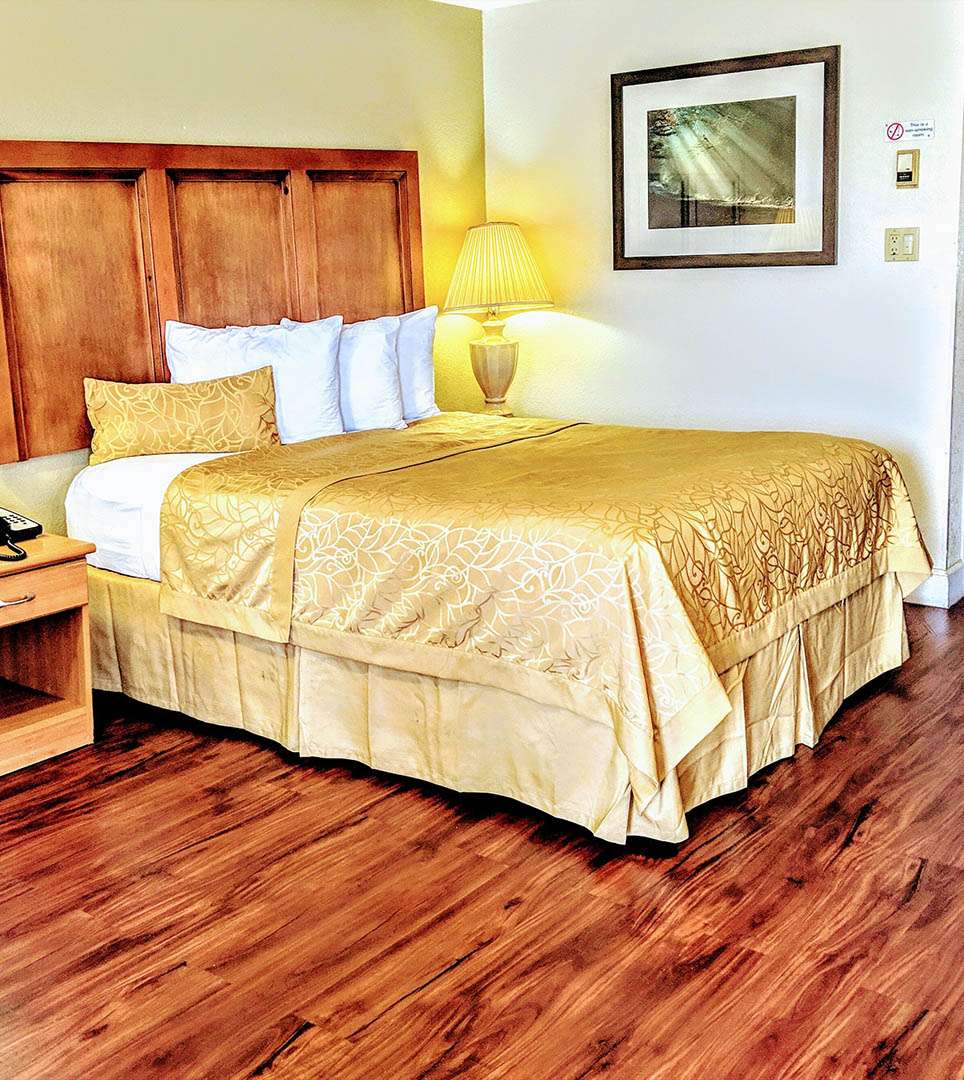  CLEAN COMFORTABLE GUEST ROOMS AT OUR CORCORAN, CA MOTEL